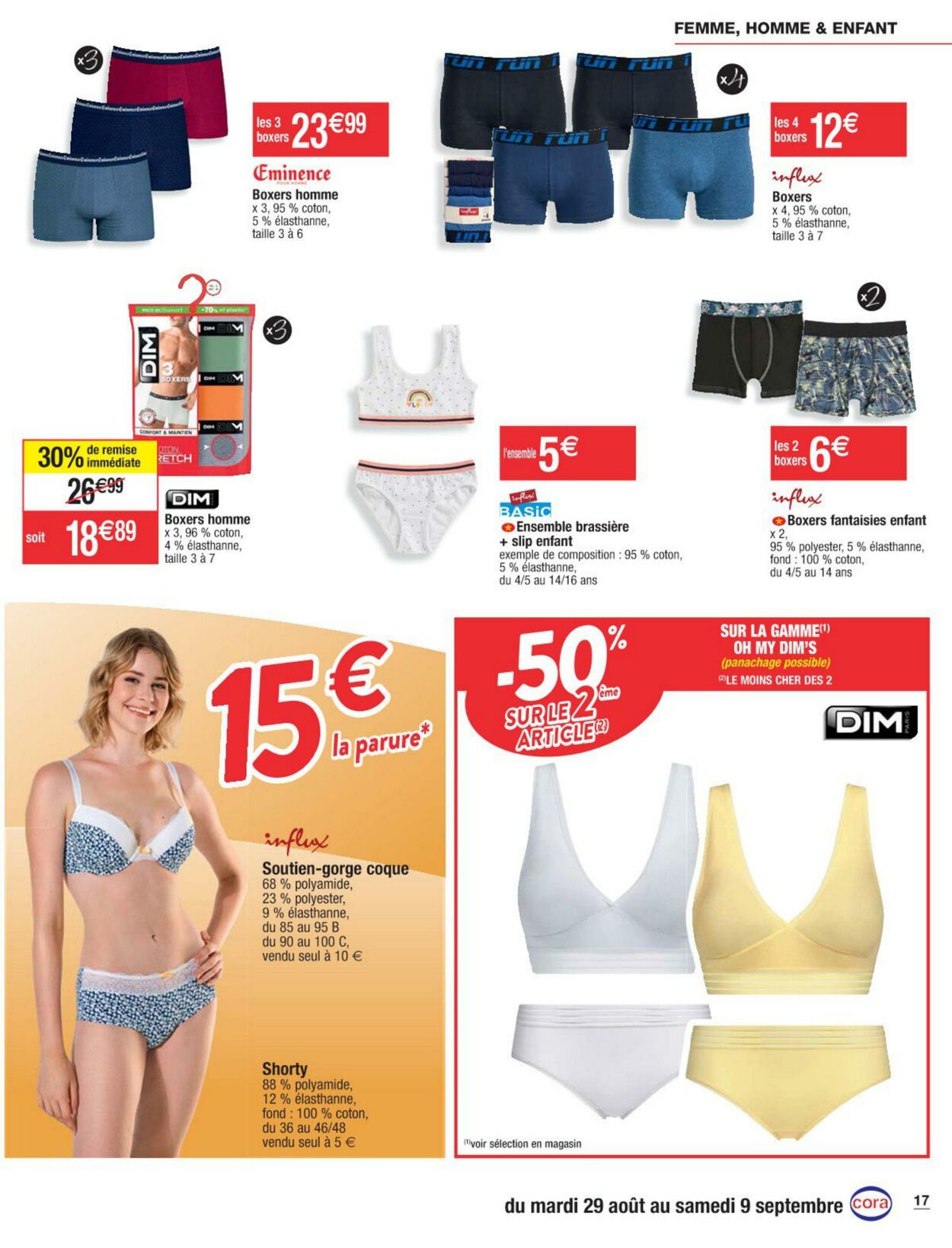 Catalogue Cora 29.08.2023 - 09.09.2023