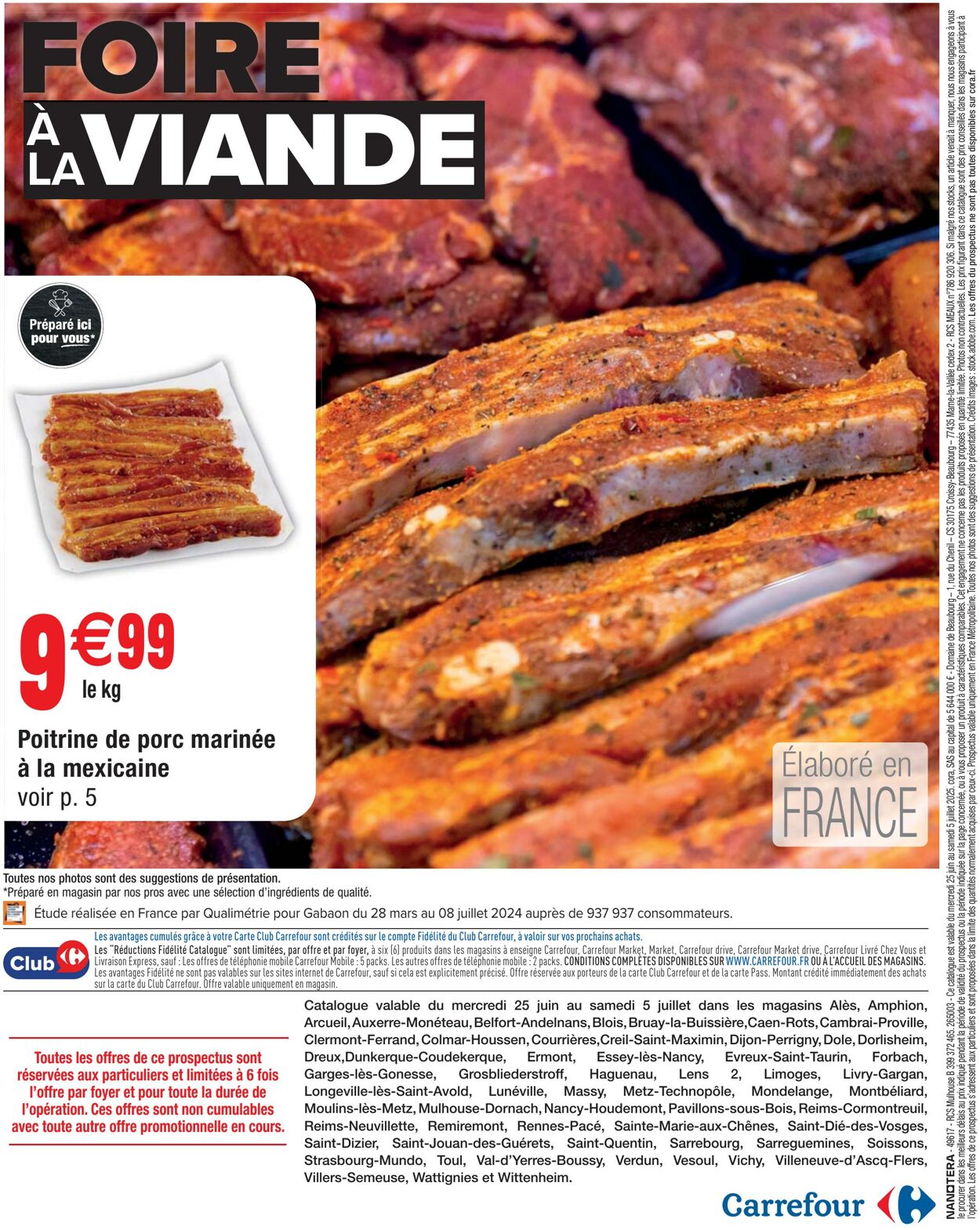 Catalogue Cora 25.06.2025 - 05.07.2025