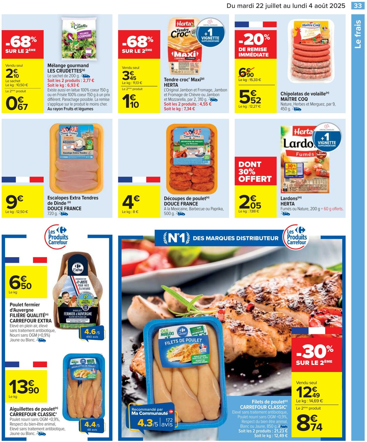 Catalogue Cora 22.07.2025 - 04.08.2025
