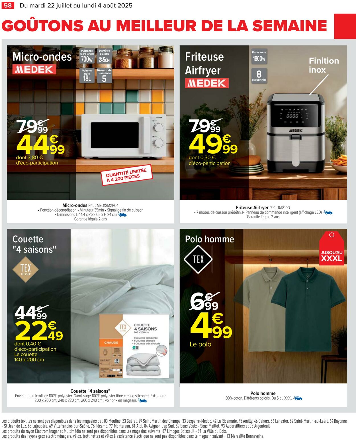 Catalogue Cora 22.07.2025 - 04.08.2025