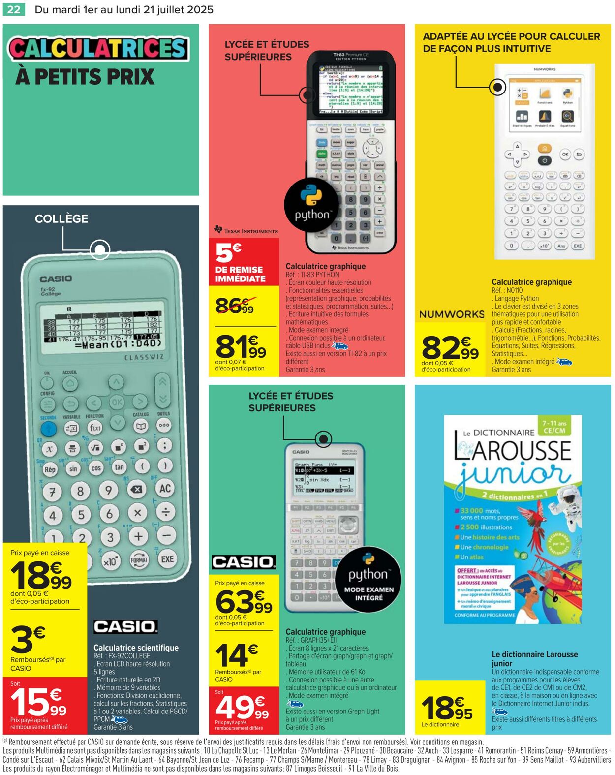 Catalogue Cora 01.07.2025 - 21.07.2025