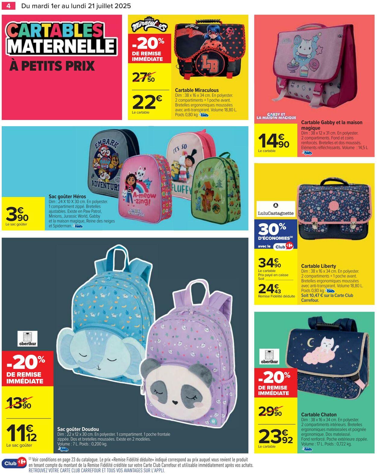 Catalogue Cora 01.07.2025 - 21.07.2025