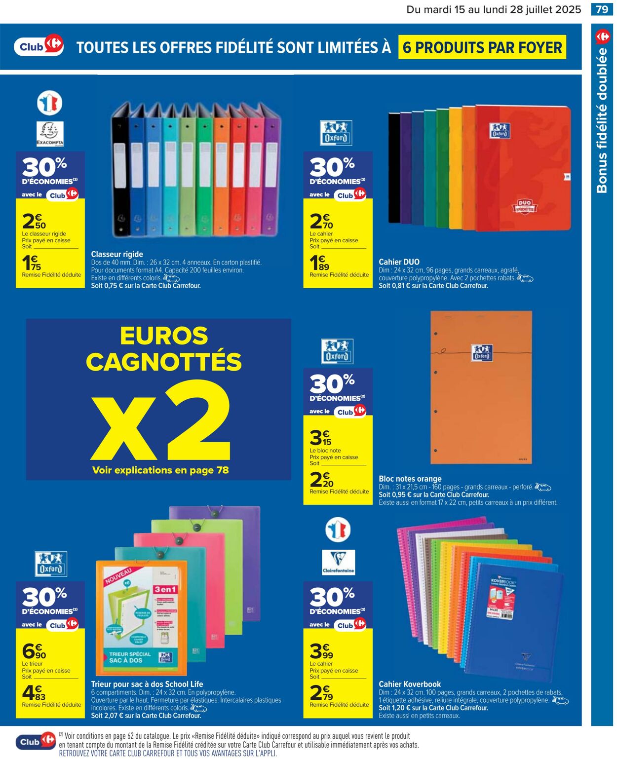 Catalogue Cora 15.07.2025 - 28.07.2025