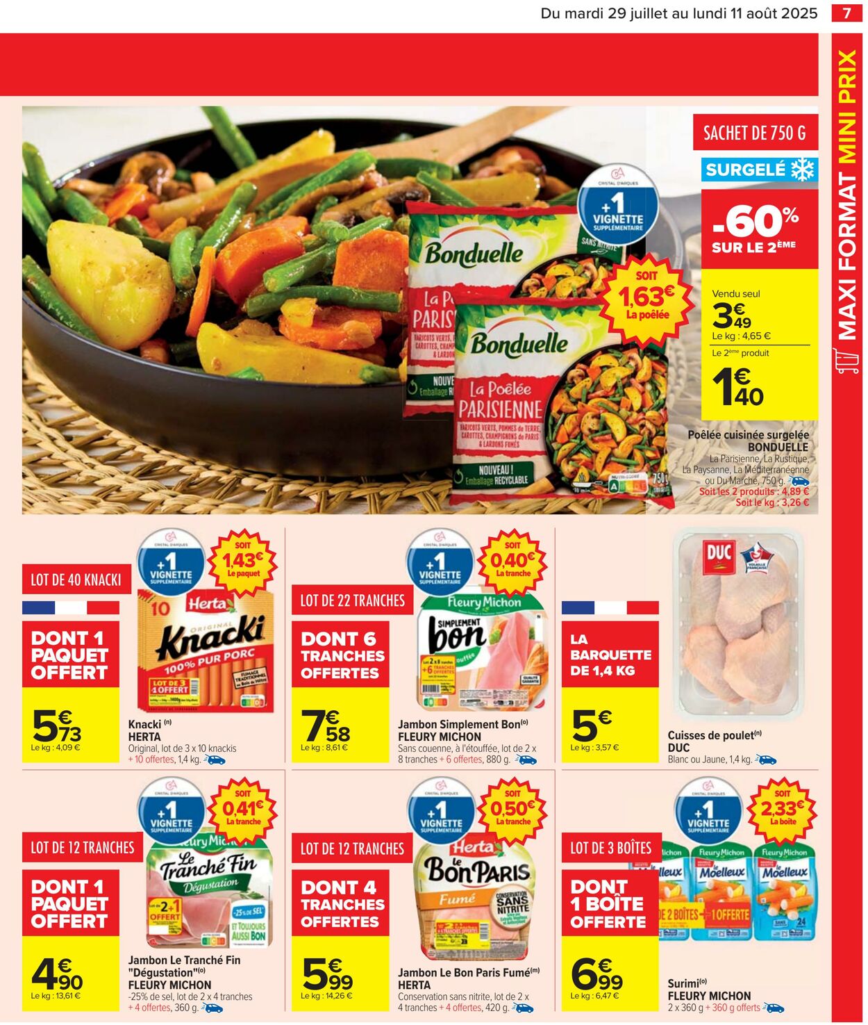 Catalogue Cora 29.07.2025 - 11.08.2025