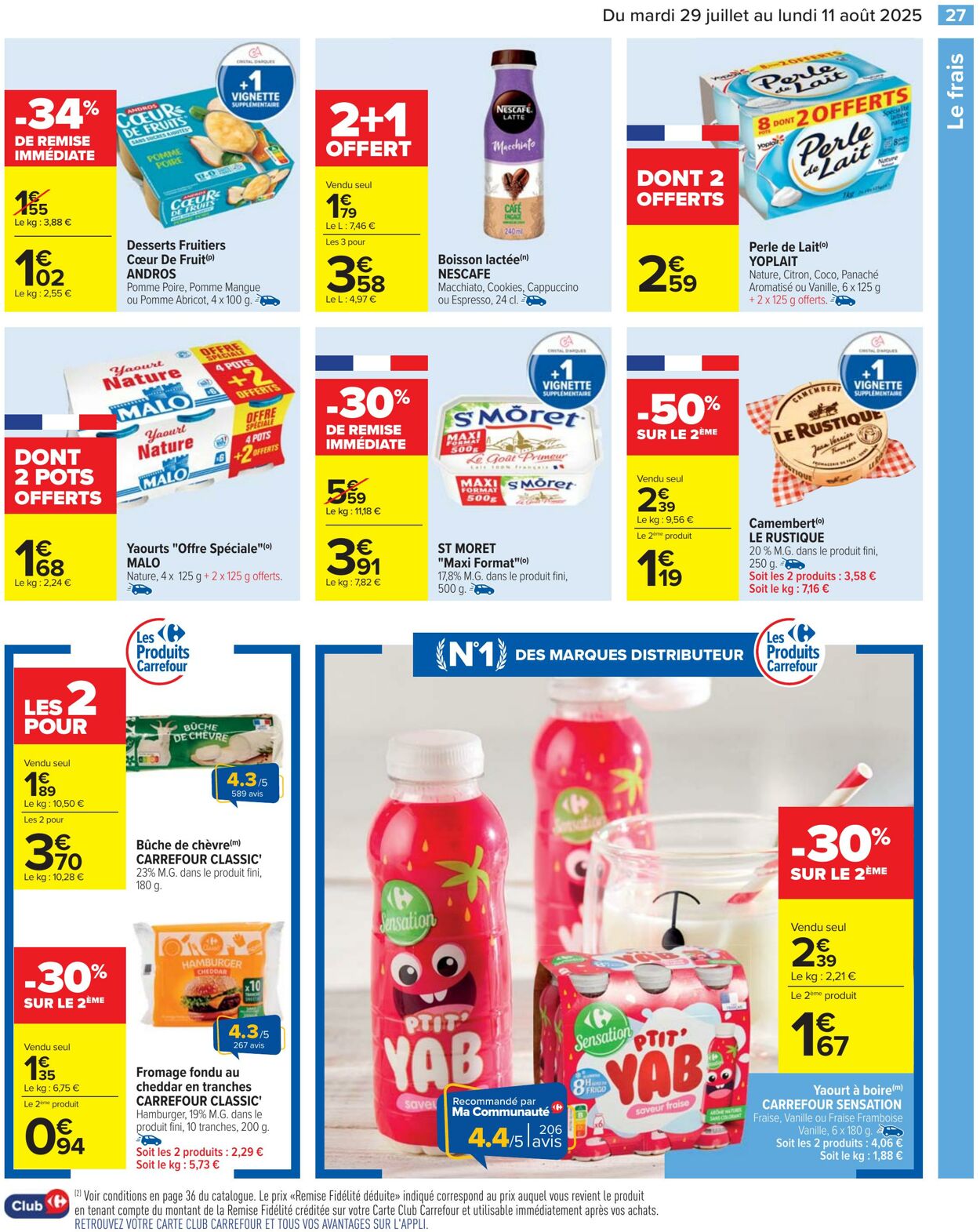 Catalogue Cora 29.07.2025 - 11.08.2025