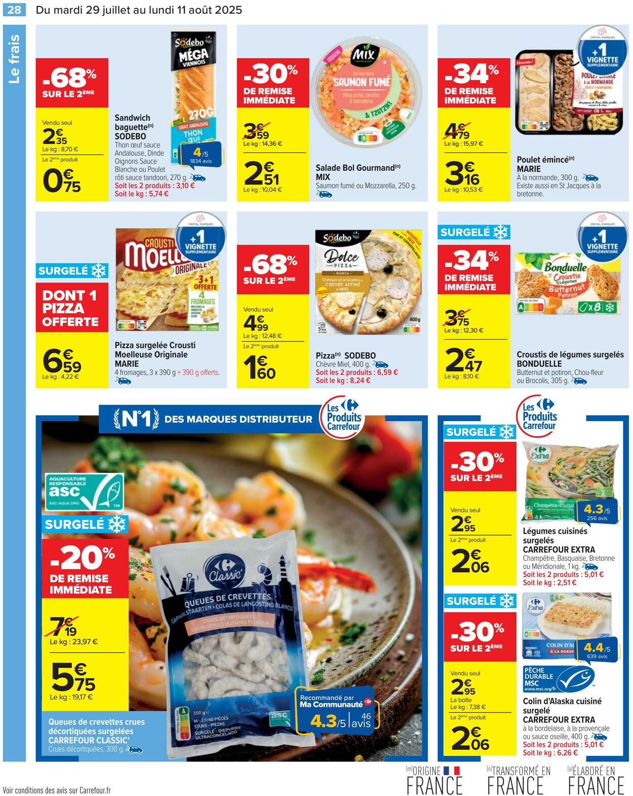 Catalogue Cora 29.07.2025 - 11.08.2025