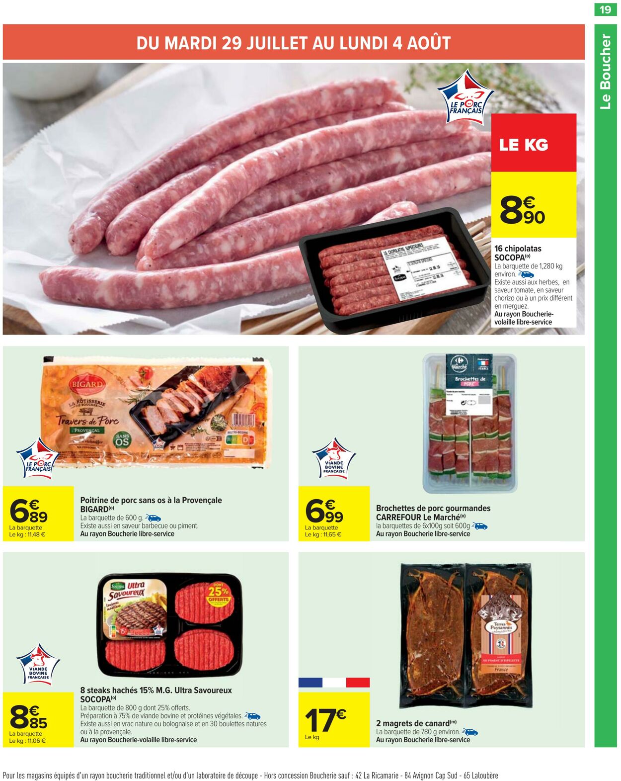 Catalogue Cora 29.07.2025 - 11.08.2025