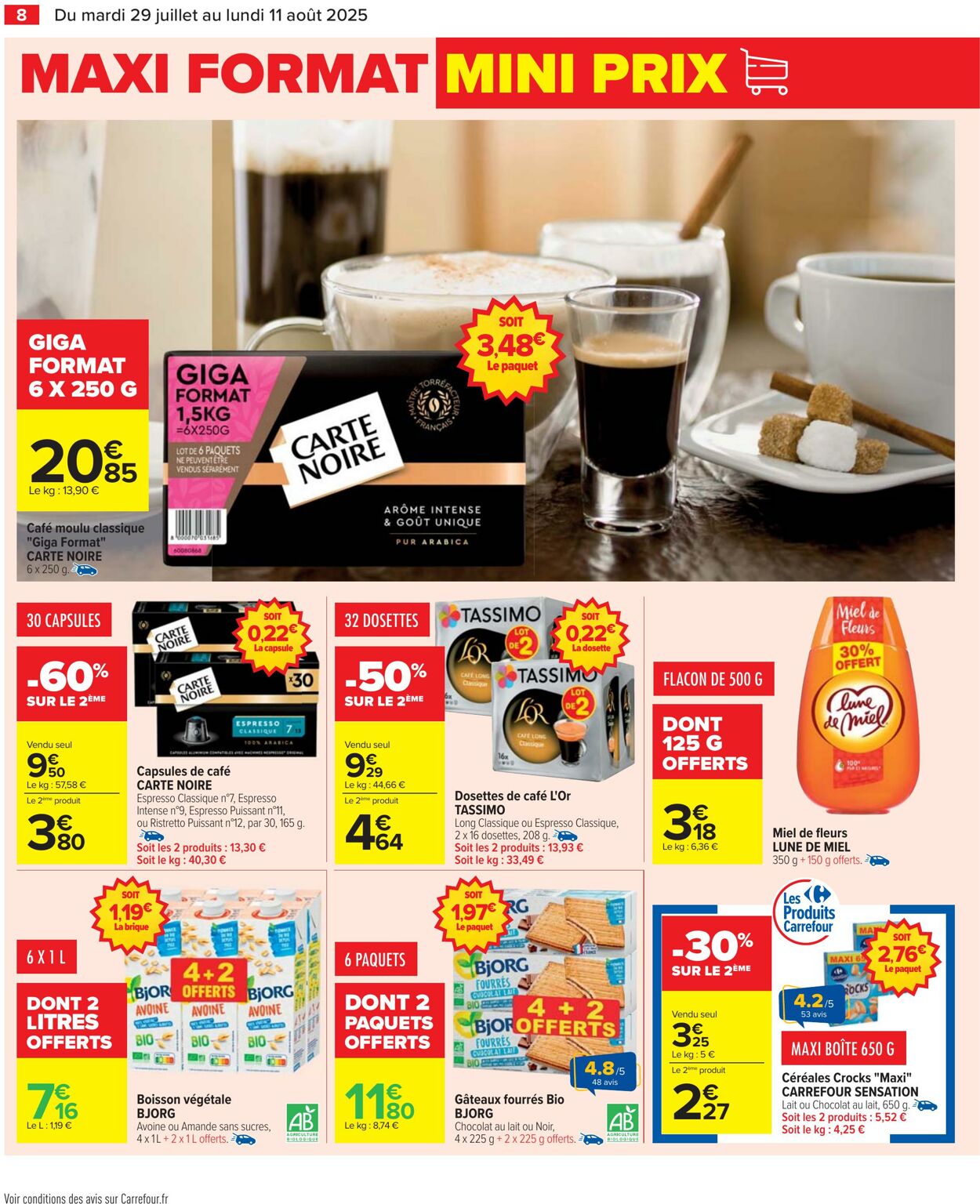 Catalogue Cora 29.07.2025 - 11.08.2025