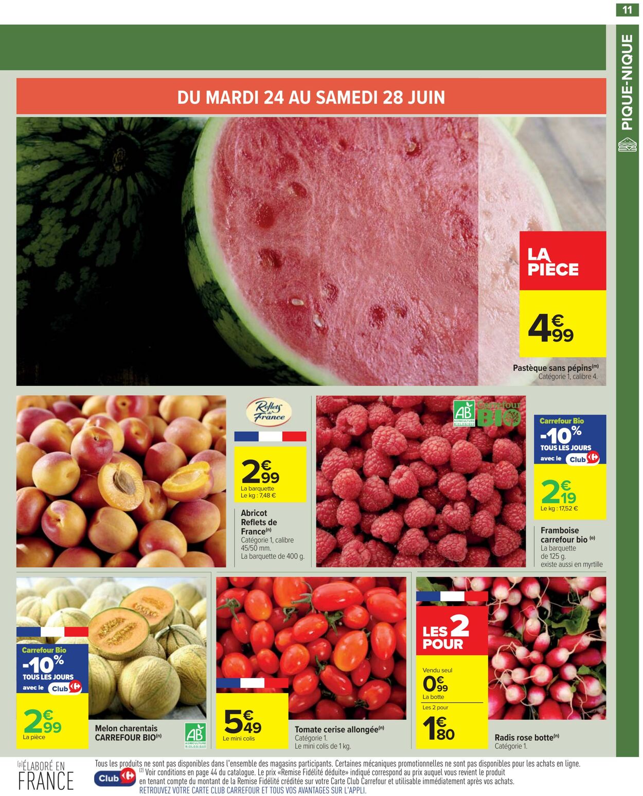 Catalogue Cora 24.06.2025 - 07.07.2025