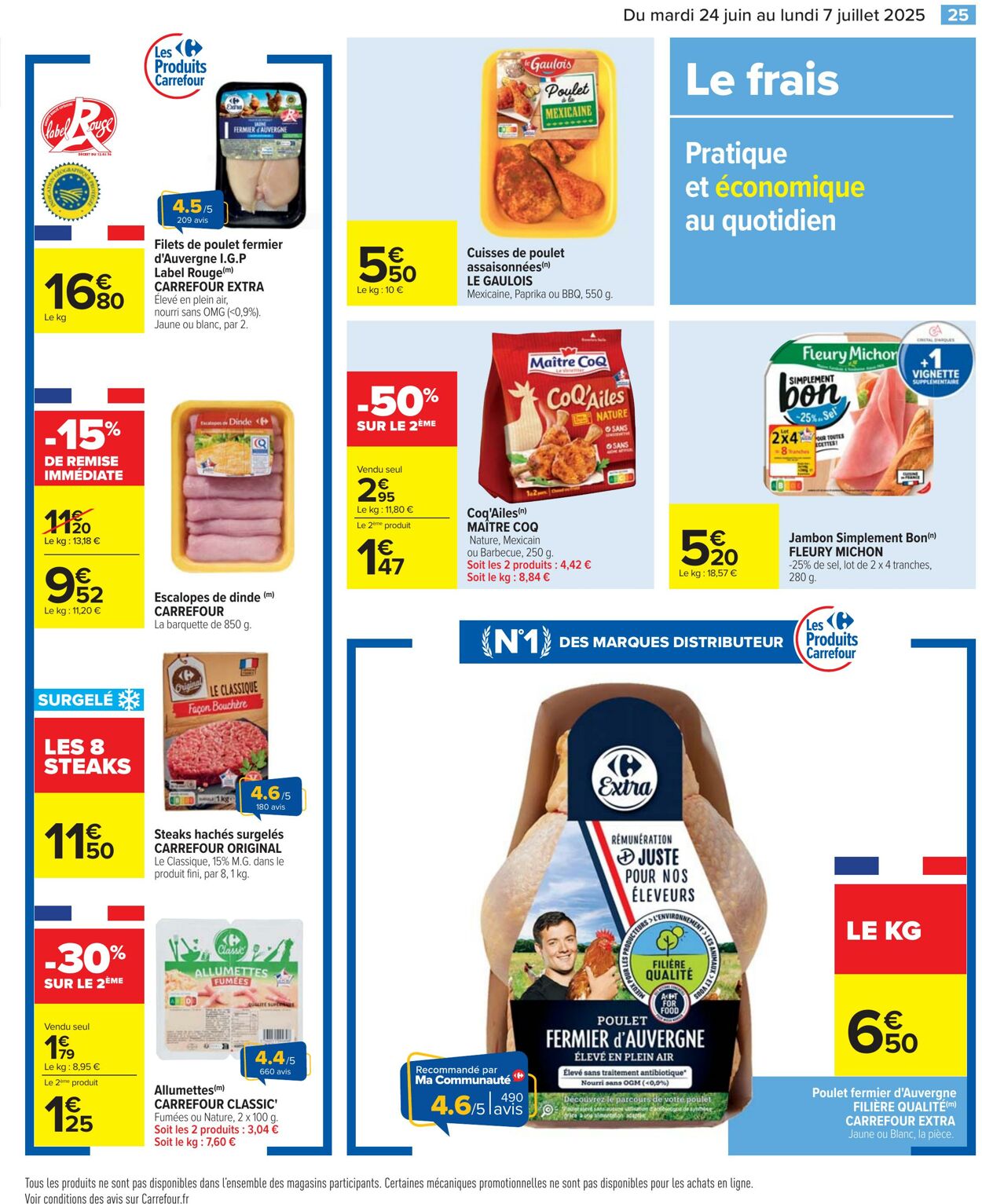Catalogue Cora 24.06.2025 - 07.07.2025