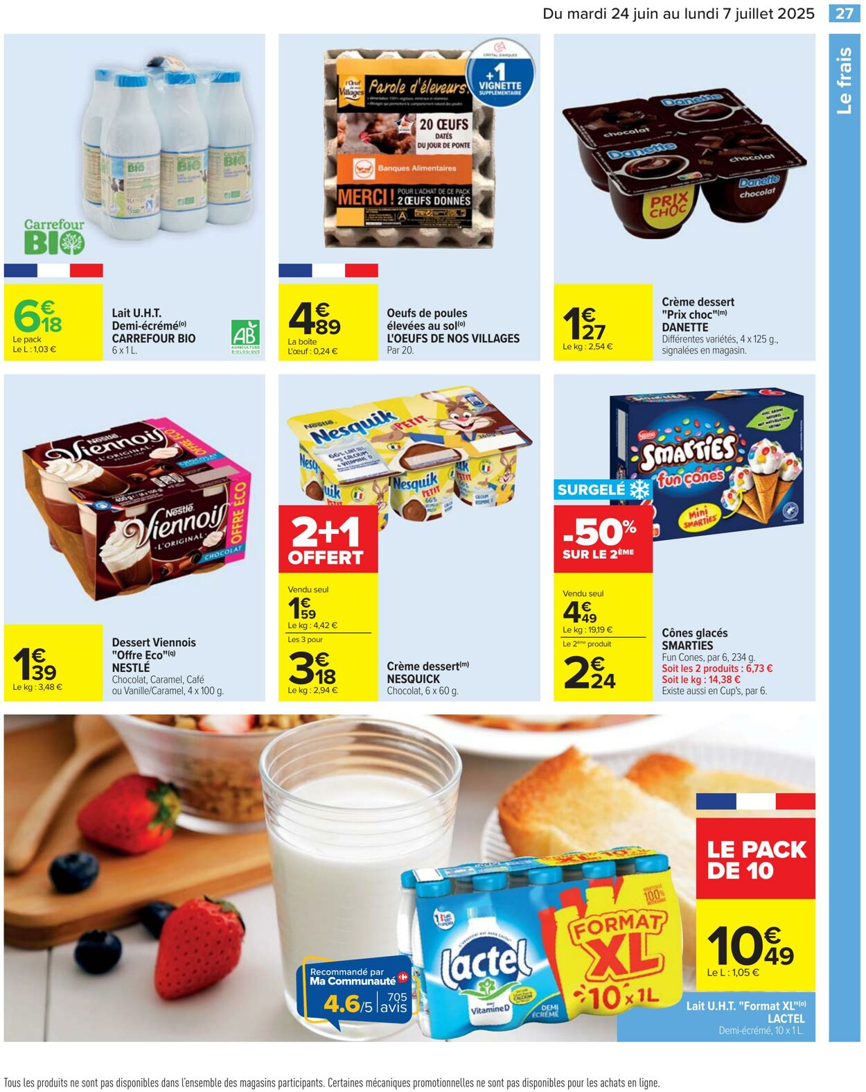 Catalogue Cora 24.06.2025 - 07.07.2025