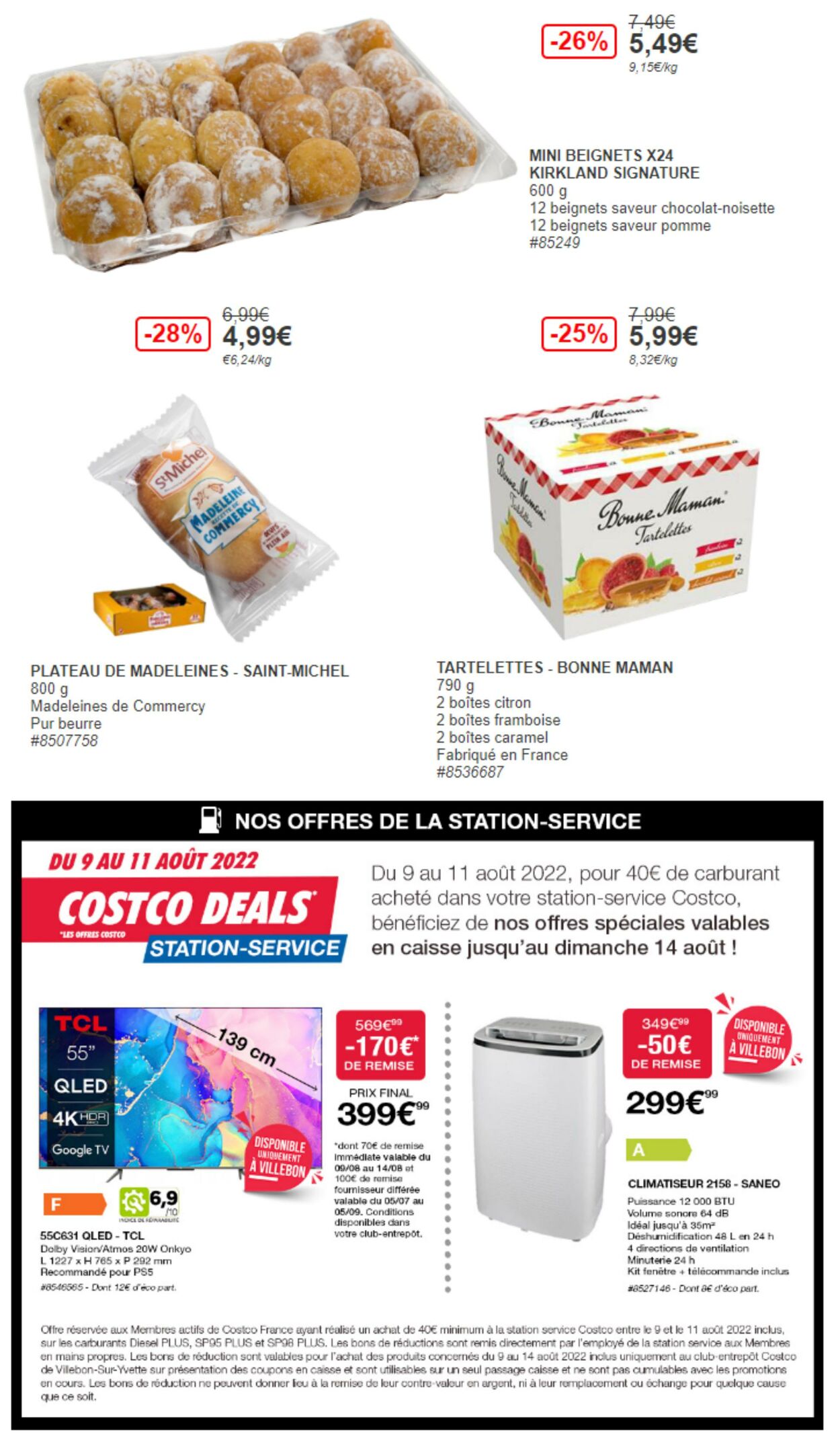 Catalogue Costco 09.08.2022 - 11.08.2022
