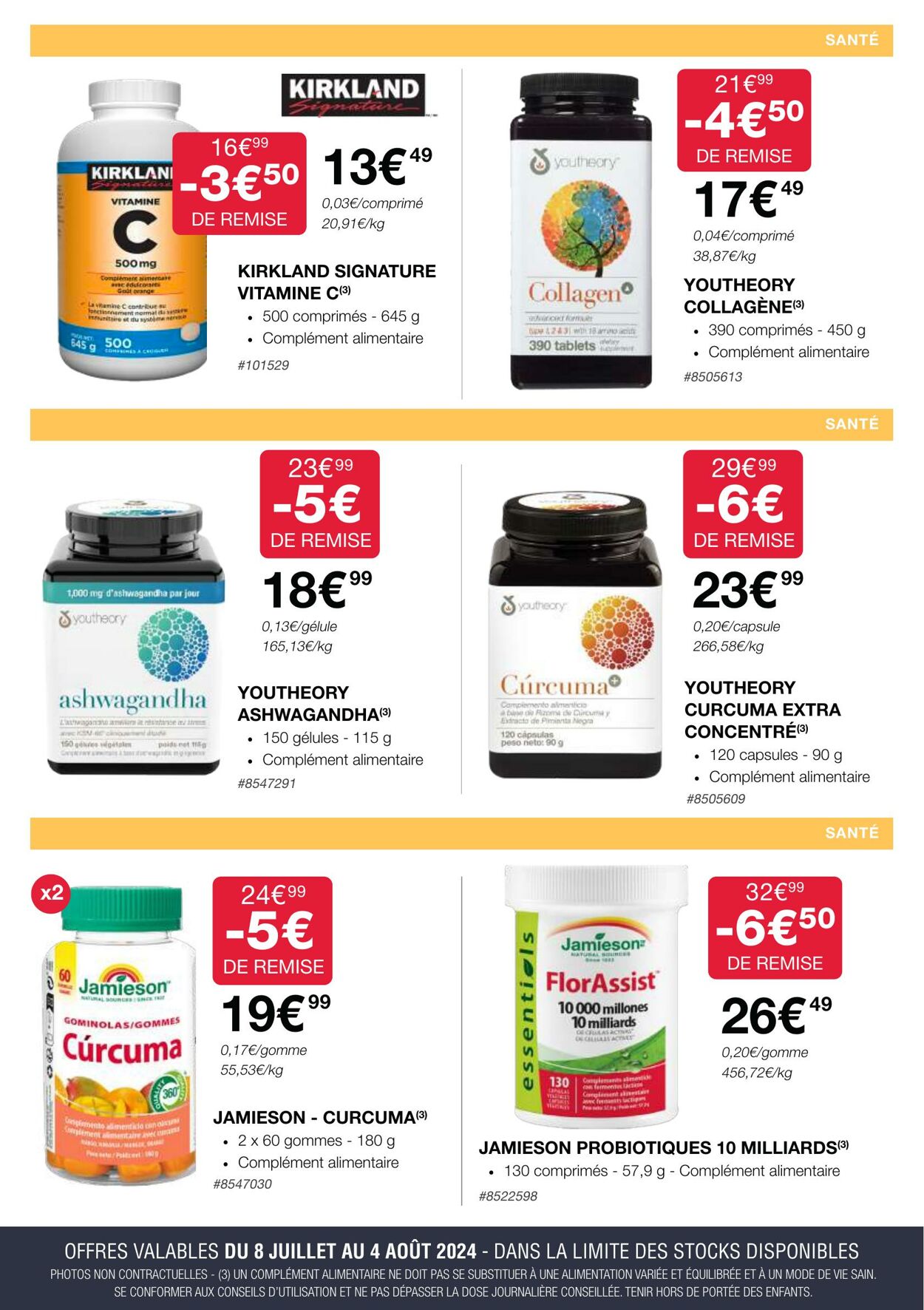 Catalogue Costco 08.07.2024 - 04.08.2024