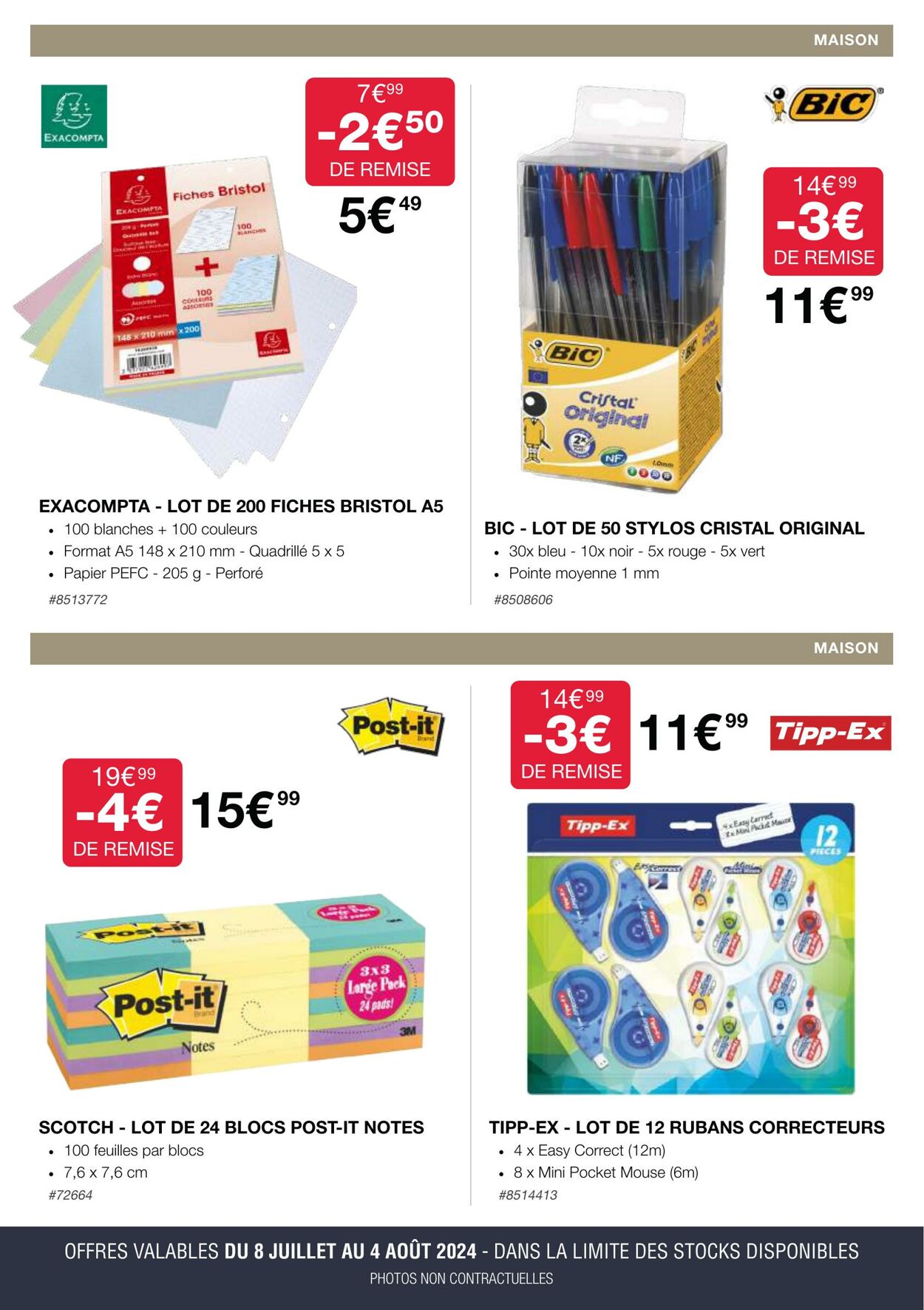 Catalogue Costco 08.07.2024 - 04.08.2024