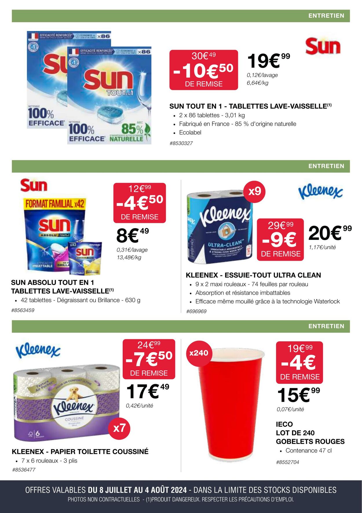 Catalogue Costco 08.07.2024 - 04.08.2024