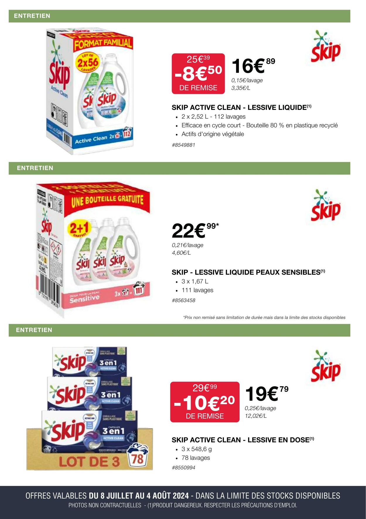 Catalogue Costco 08.07.2024 - 04.08.2024