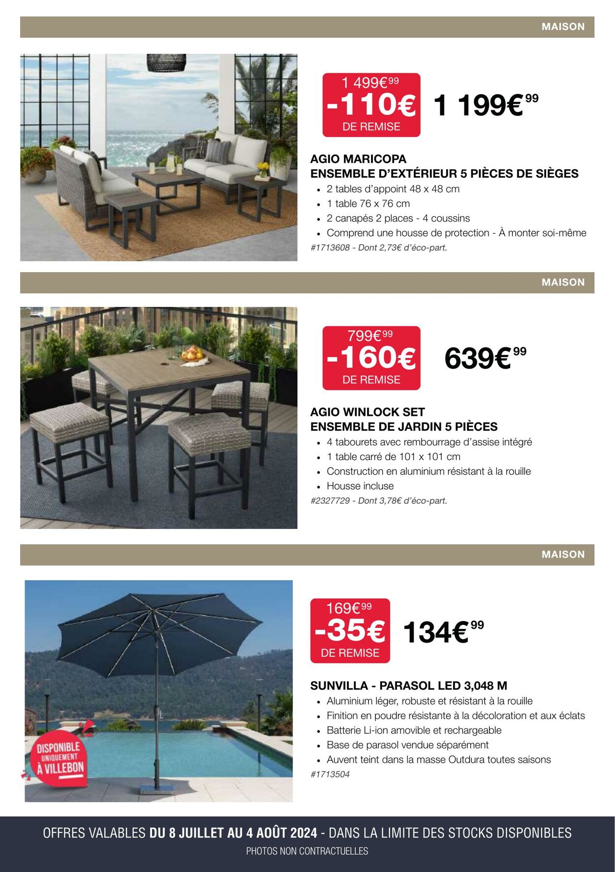 Catalogue Costco 08.07.2024 - 04.08.2024