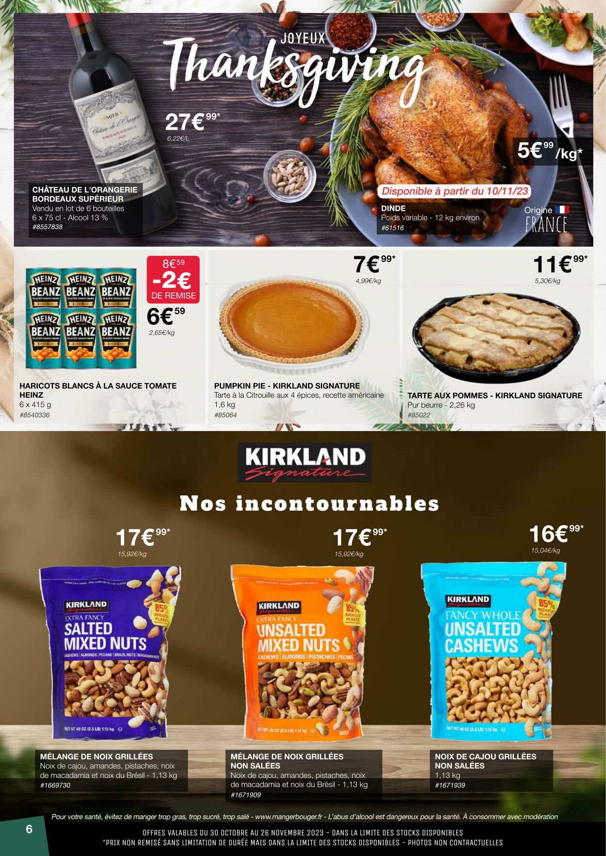 Catalogue Costco 30.10.2023 - 26.11.2023