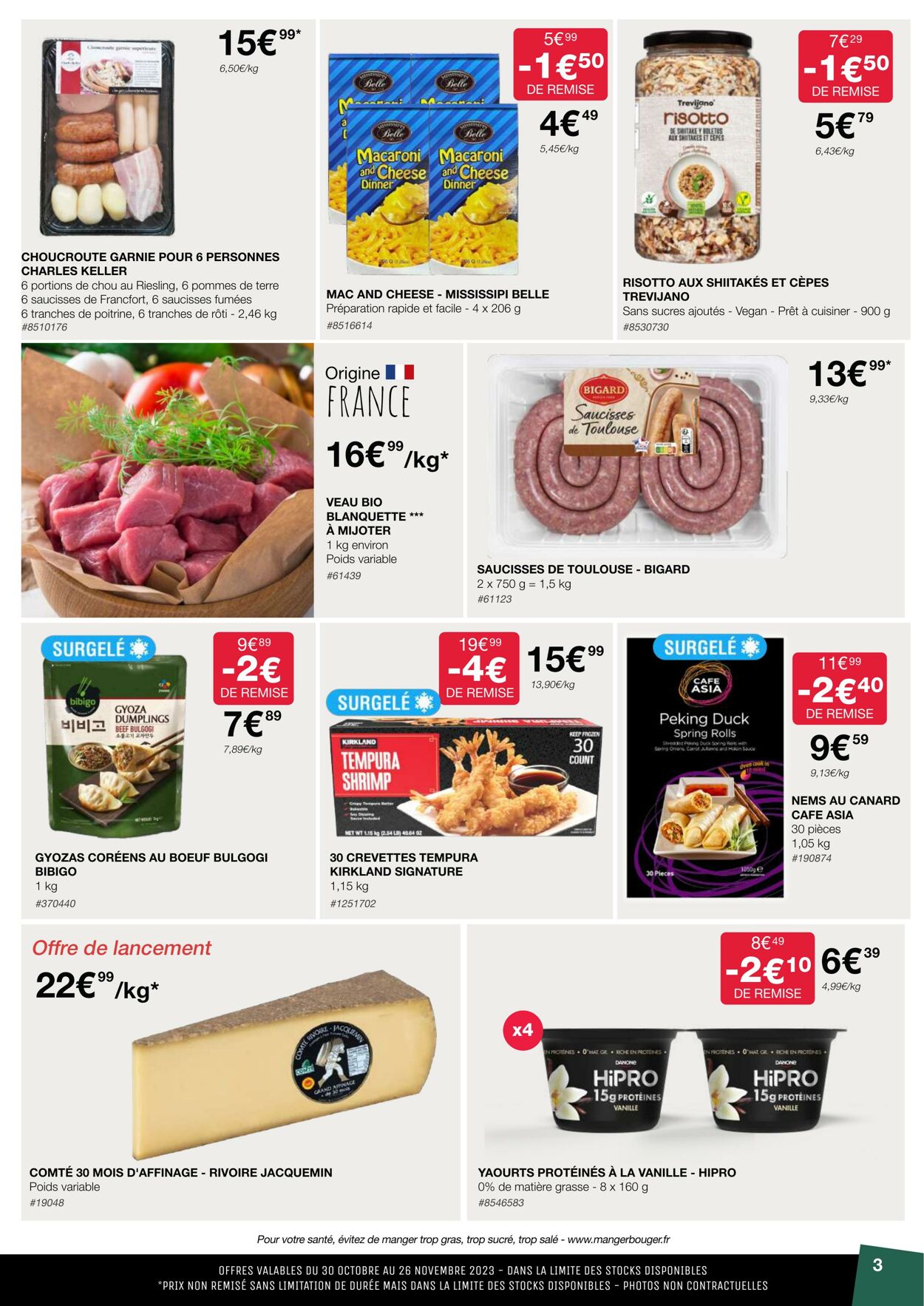 Catalogue Costco 30.10.2023 - 26.11.2023