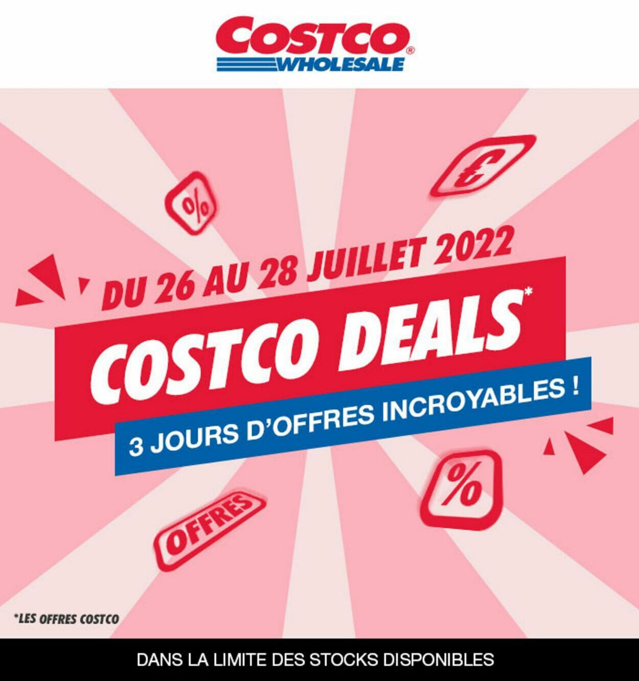 Catalogue Costco 26.07.2022 - 28.07.2022