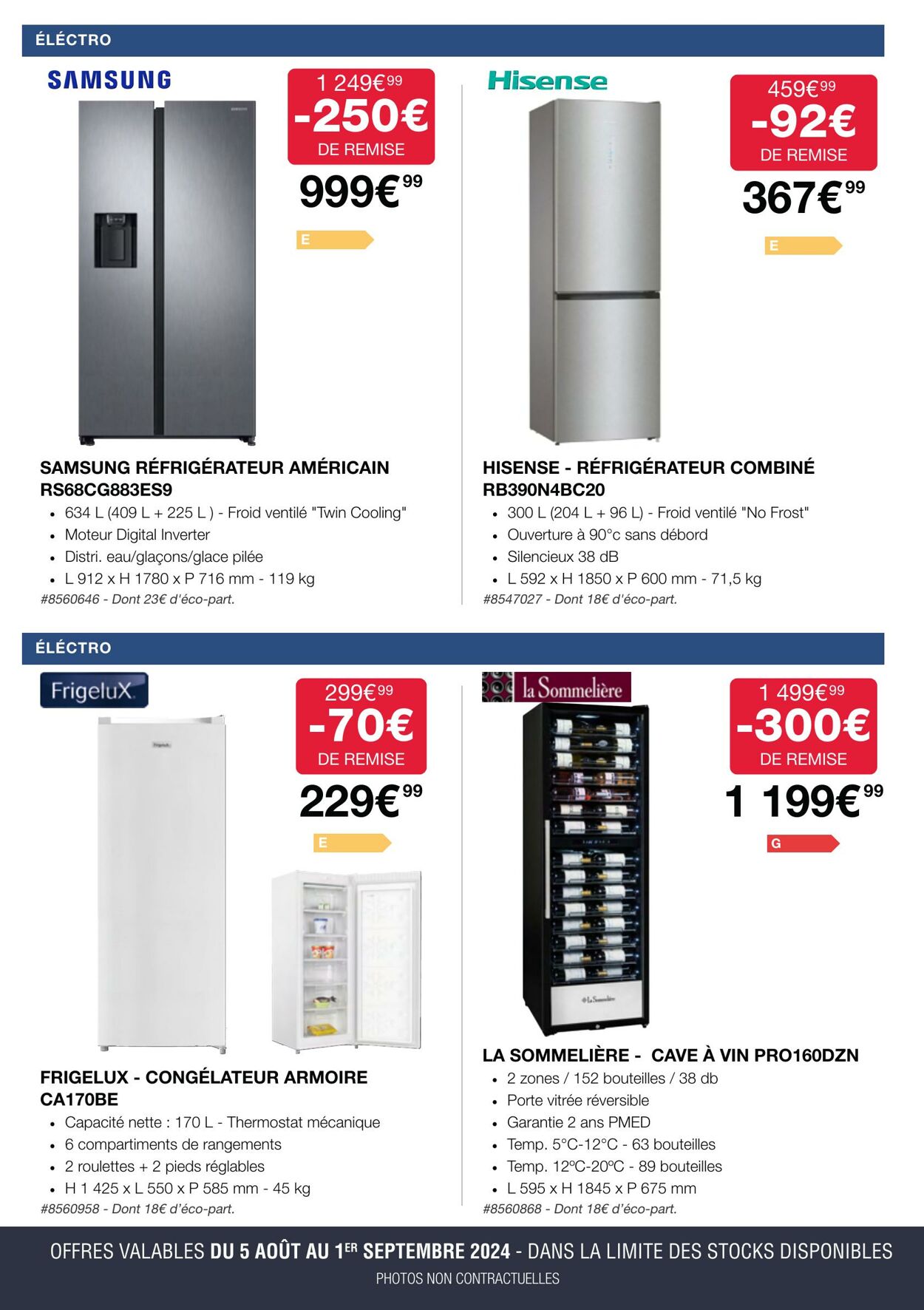 Catalogue Costco 06.08.2024 - 01.09.2024