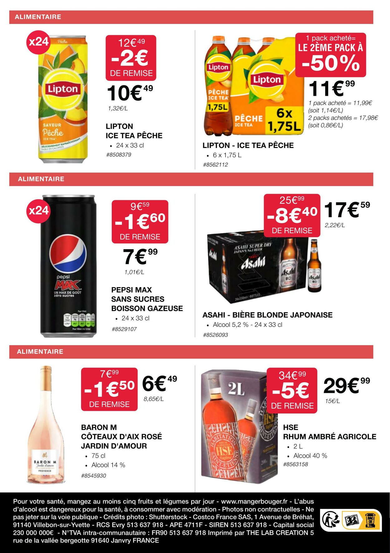 Catalogue Costco 06.08.2024 - 01.09.2024