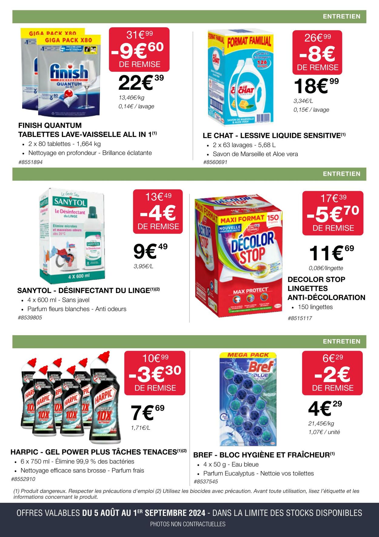 Catalogue Costco 06.08.2024 - 01.09.2024