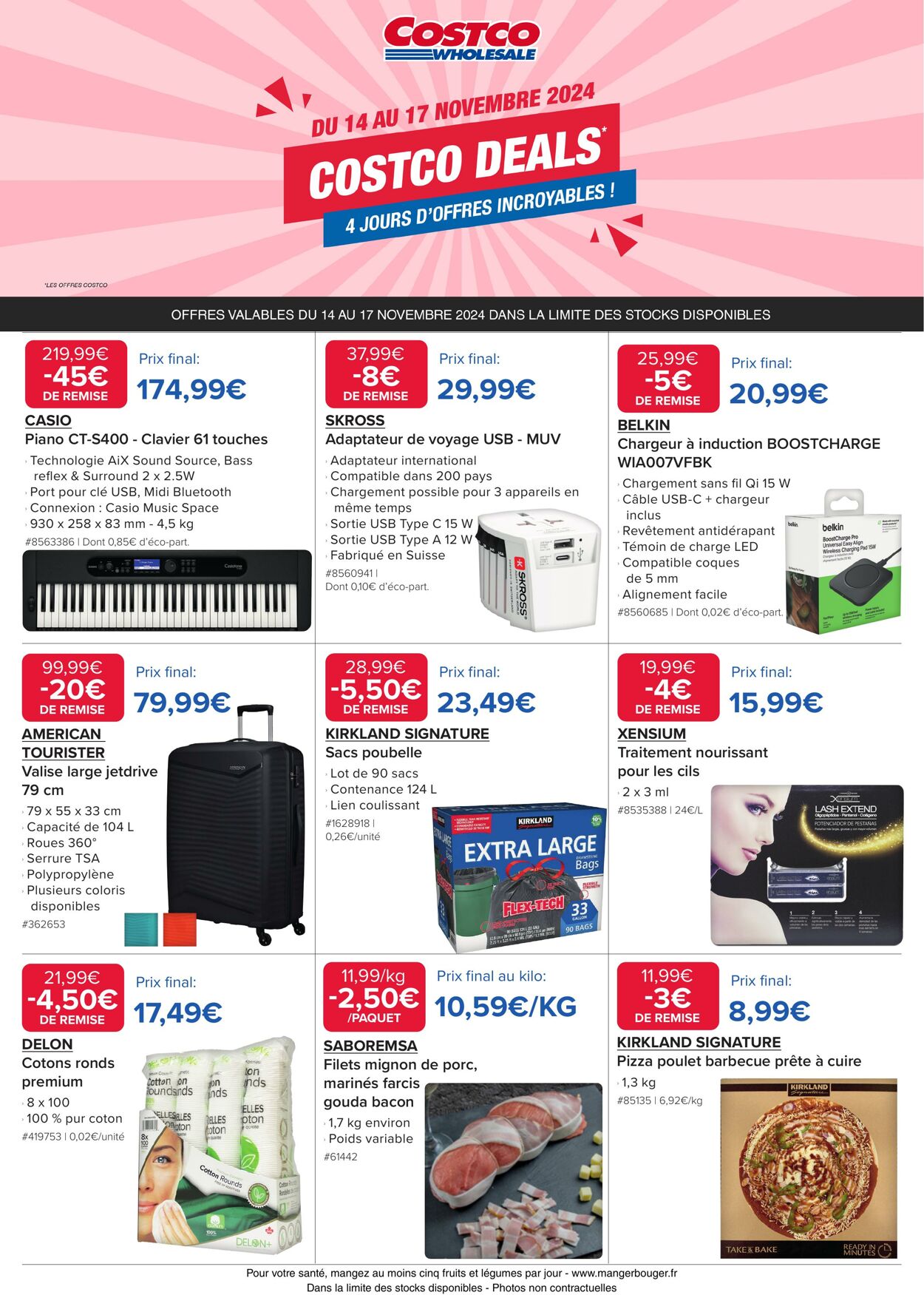 Catalogue Costco 14.11.2024 - 17.11.2024