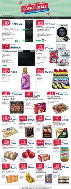 Catalogue Costco 09.01.2025 - 12.01.2025