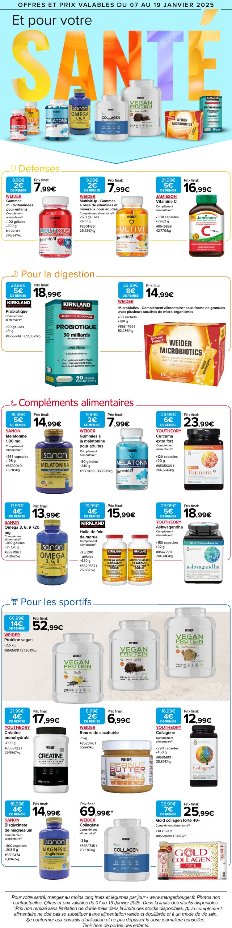 Catalogue Costco 07.01.2025 - 19.01.2025