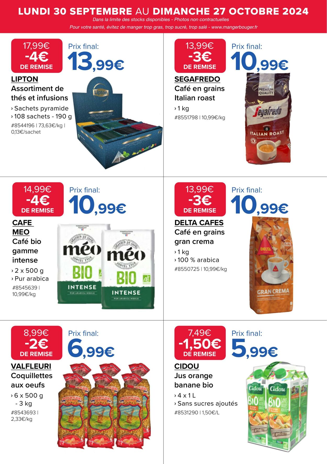 Catalogue Costco 30.09.2024 - 27.10.2024