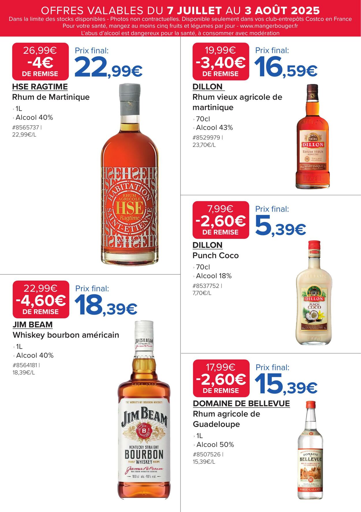 Catalogue Costco 07.07.2025 - 03.08.2025