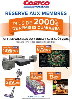 Catalogue Costco 07.07.2025 - 03.08.2025
