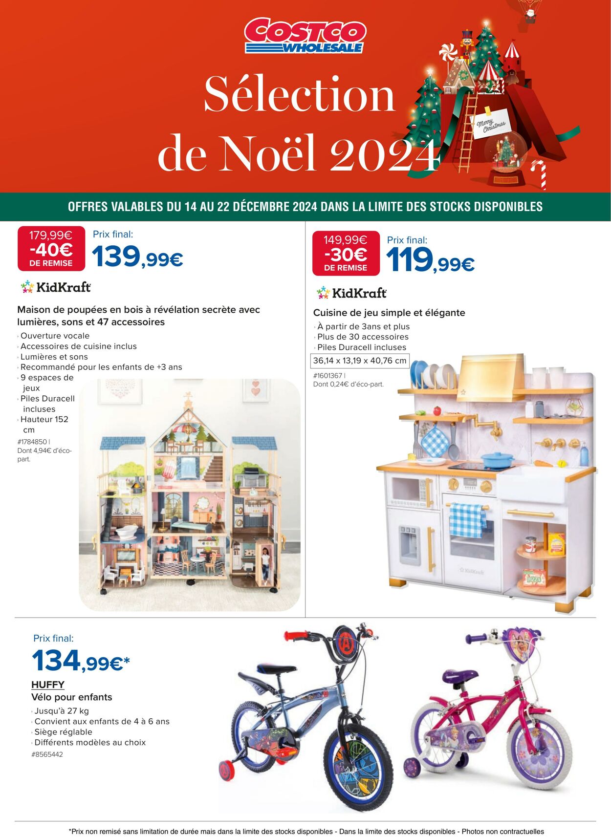 Catalogue Costco 14.12.2024 - 22.12.2024