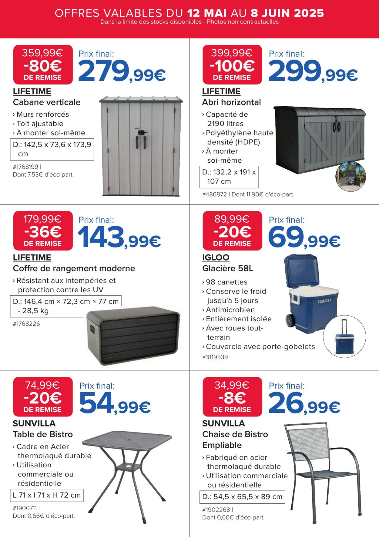 Catalogue Costco 12.05.2025 - 08.06.2025