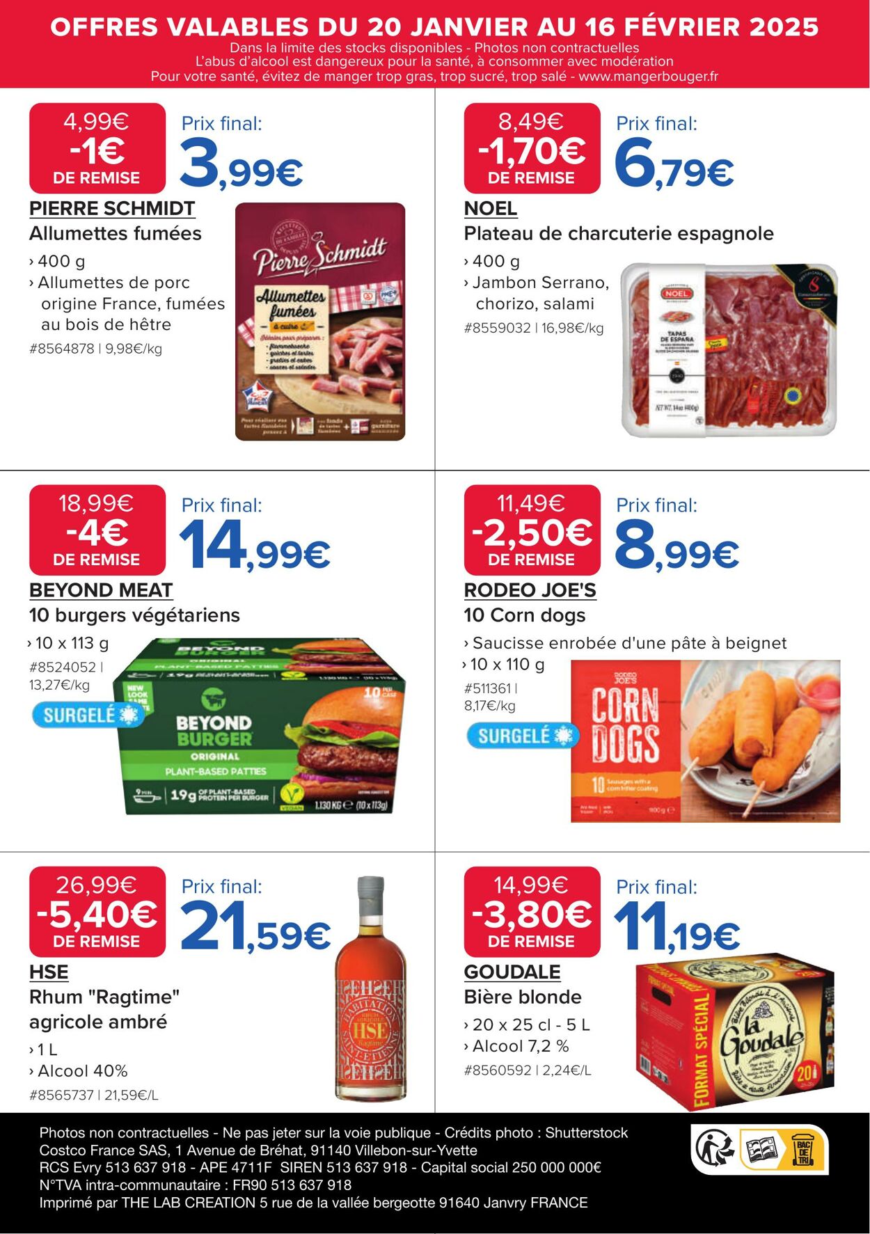 Catalogue Costco 20.01.2025 - 16.02.2025