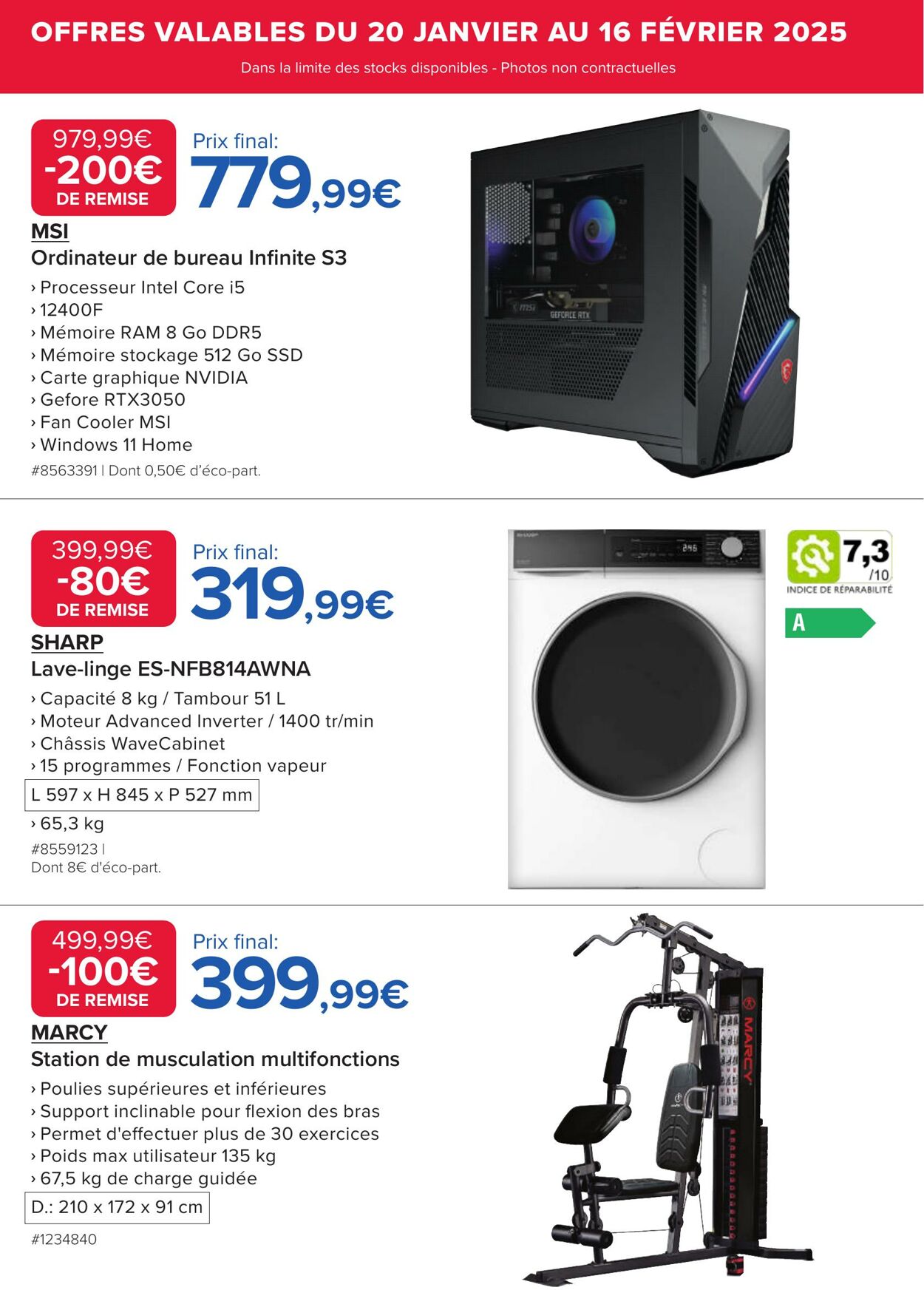 Catalogue Costco 20.01.2025 - 16.02.2025