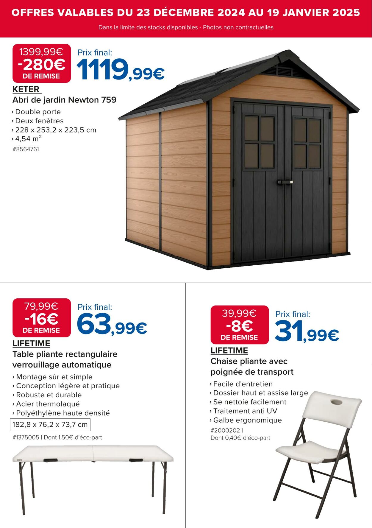 Catalogue Costco 23.12.2025 - 19.01.2026