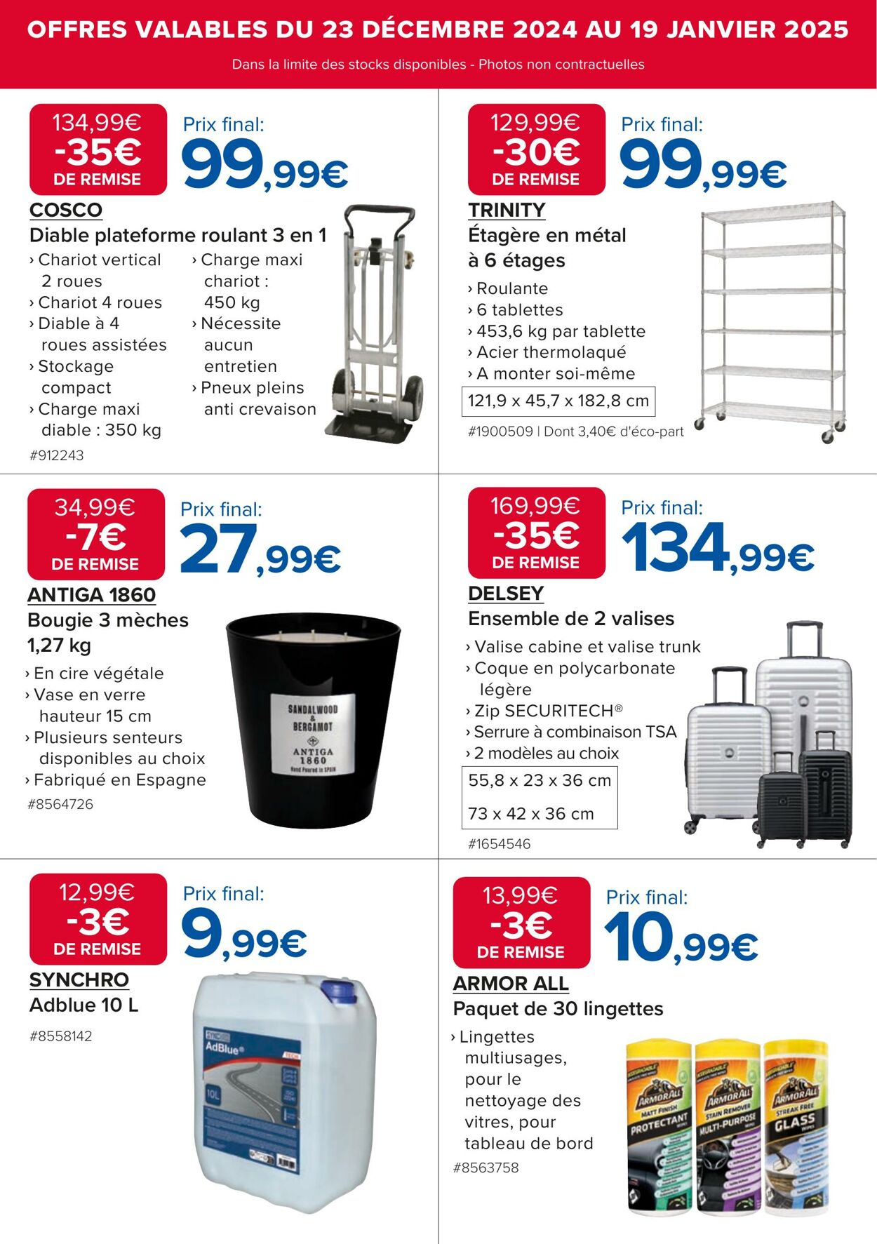 Catalogue Costco 23.12.2025 - 19.01.2026