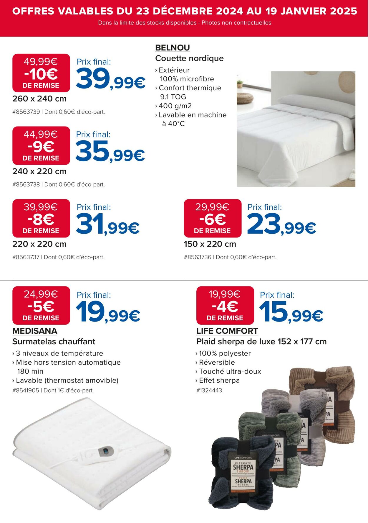 Catalogue Costco 23.12.2025 - 19.01.2026