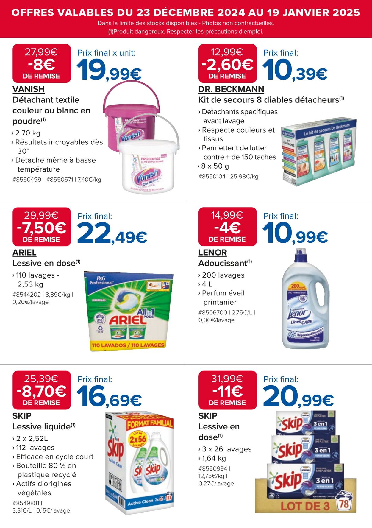 Catalogue Costco 23.12.2025 - 19.01.2026