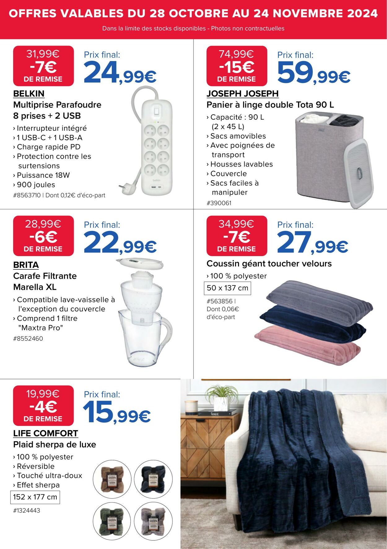 Catalogue Costco 28.10.2024 - 24.11.2024