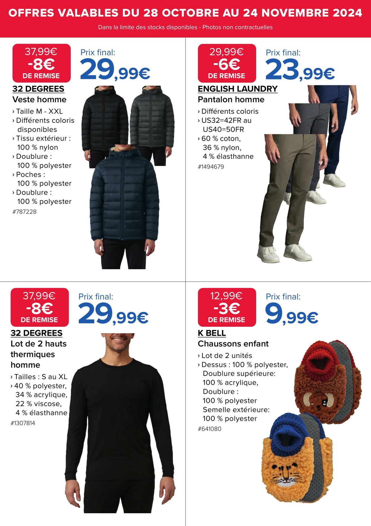 Catalogue Costco 28.10.2024 - 24.11.2024