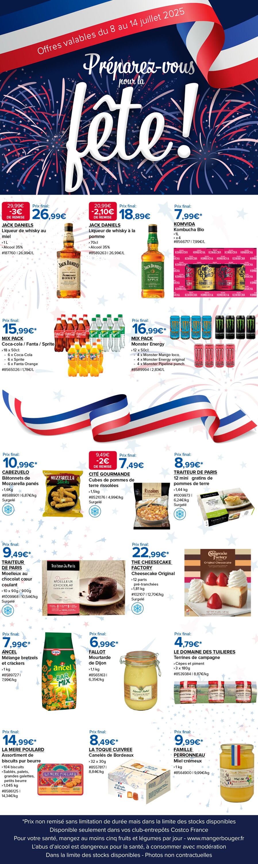 Catalogue Costco 08.07.2025 - 14.07.2025