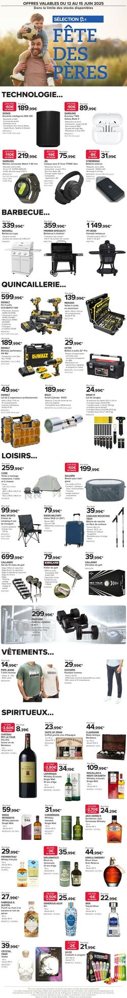 Catalogue Costco 12.06.2025 - 15.06.2025