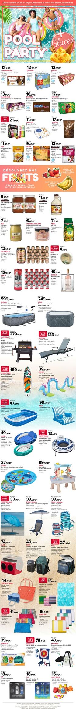 Catalogue Costco 25.06.2025 - 29.06.2025