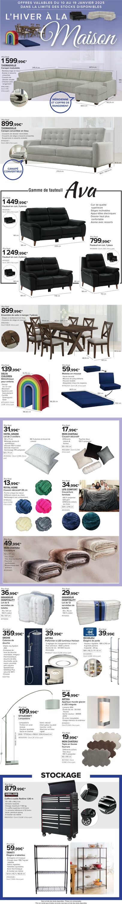 Catalogue Costco 10.01.2025 - 19.01.2025