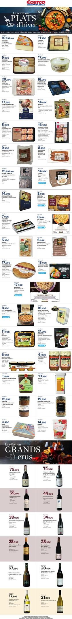 Catalogue Costco 23.01.2025 - 02.02.2025