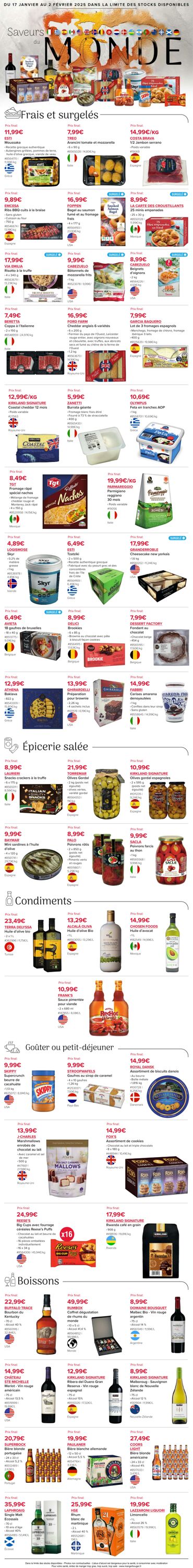 Catalogue Costco 17.01.2025 - 02.02.2025