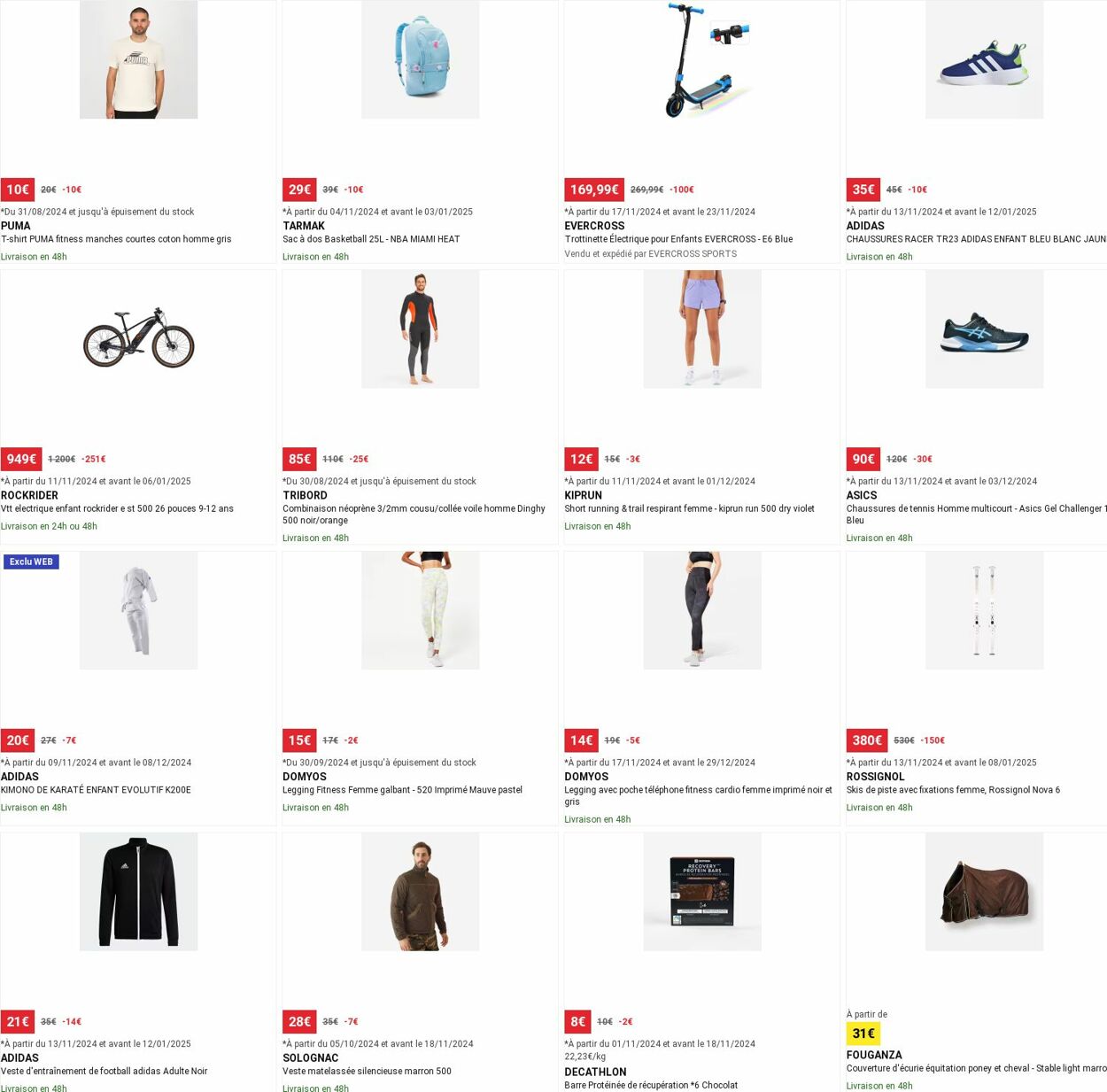 Catalogue Decathlon 18.11.2024 - 27.11.2024